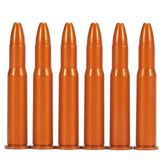 Azoom 30-30 Win SNAP Cap Orange 6PK (12429) orange dummy rounds for safe handling, dry firing, and function testing.